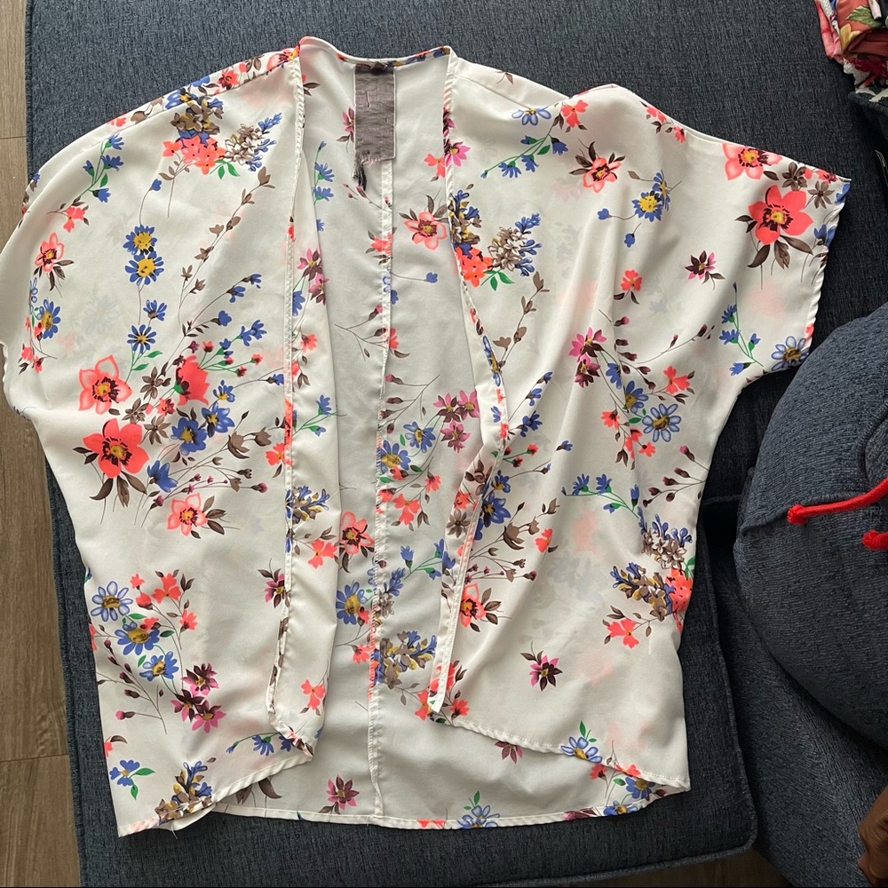 Floral cover up